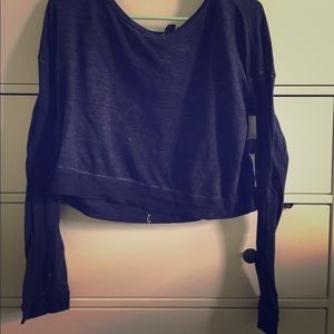 Forever 21 medium blue long sleeve shirt